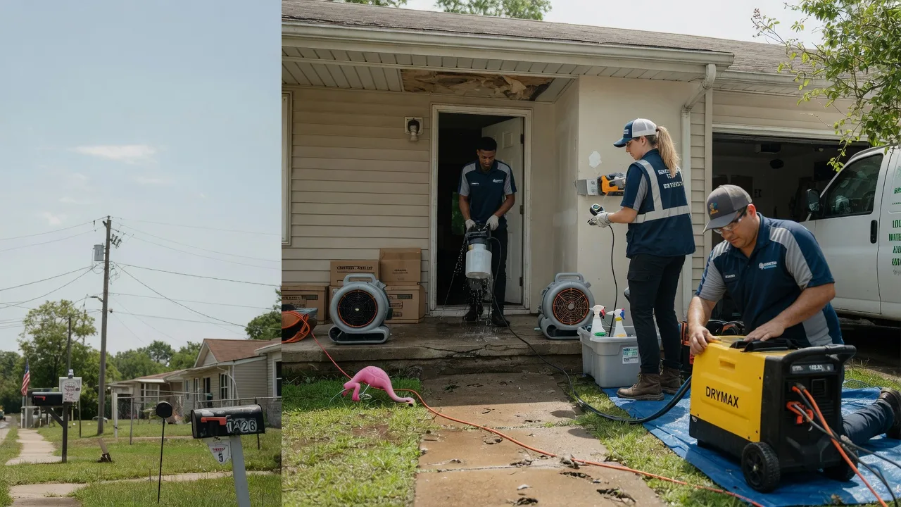 Storm Damage Water Removal in North Bend, PA near me